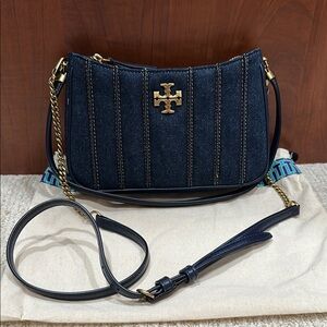 Tory Burch Denim Crossbody Bag